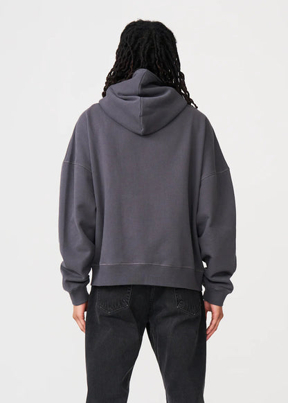 Oversized Boxy Cropped Heavyweight Full-Zip Hoodie
