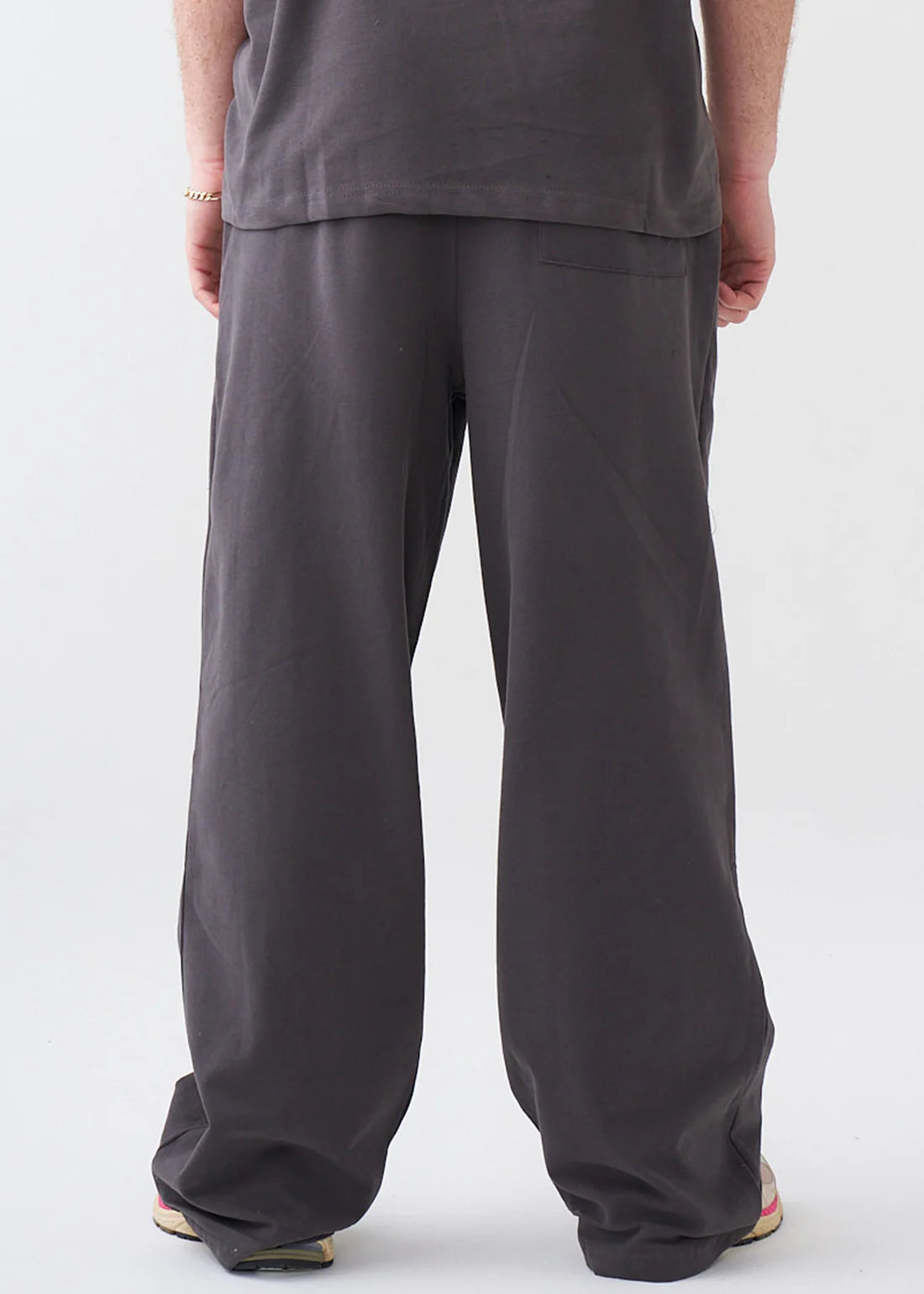 Elegant 7.5 OZ Peached French Terry Oversized Open Leg Sweatpants