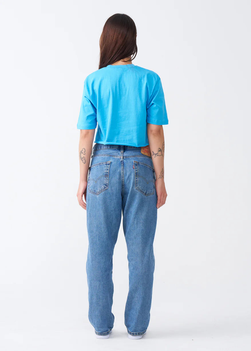 Elegant Combed Cotton Crop Top T-Shirt (XX-Large+)