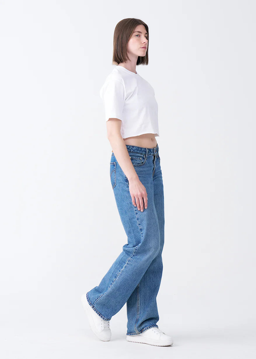 Elegant Combed Cotton Crop Top T-Shirt (XX-Large+)